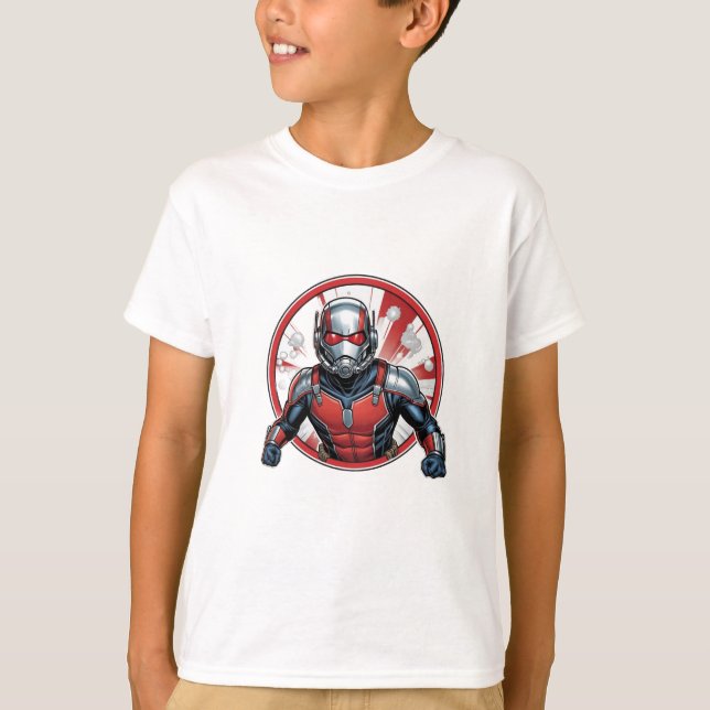 Ant Man druckte T - Shirt (Vorderseite)