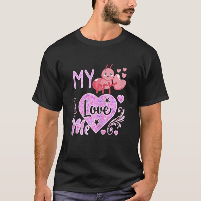 Ant My Tante Liebe Me Tante für Nephew Niece T-Shirt (Vorderseite)