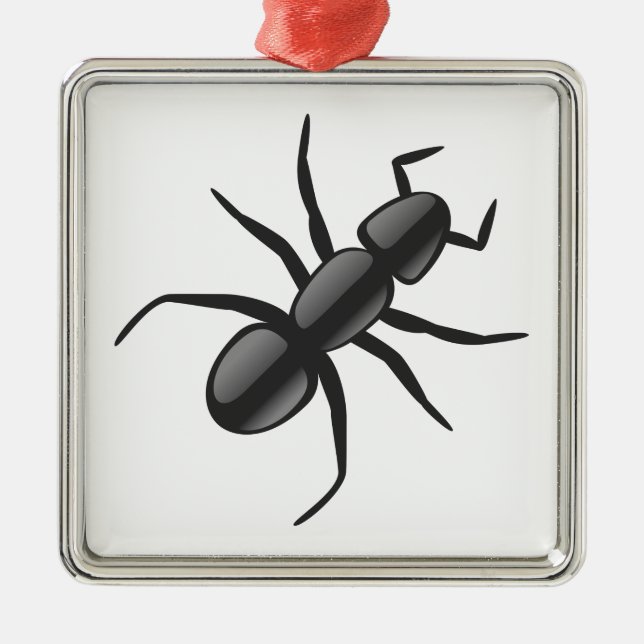 Ant Ornament Aus Metall (Vorne)