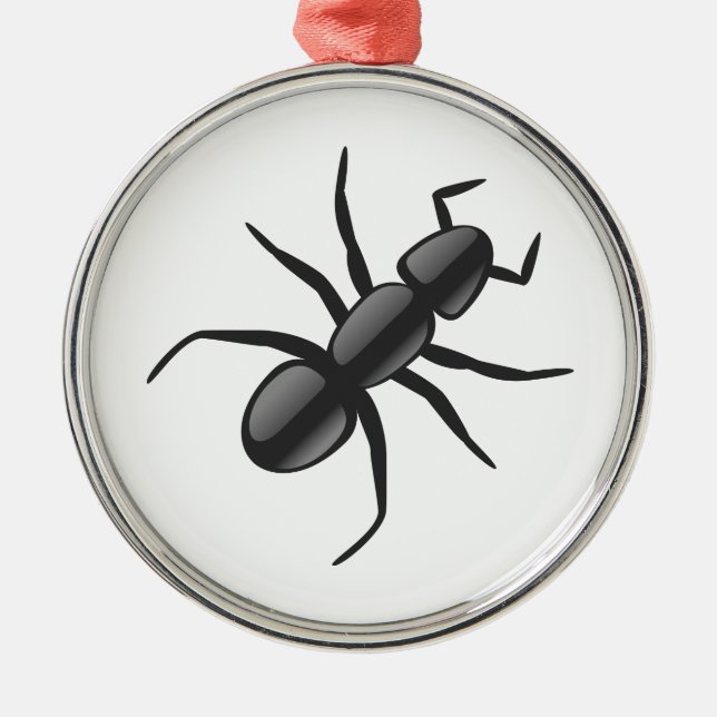 Ant Ornament Aus Metall (Vorne)