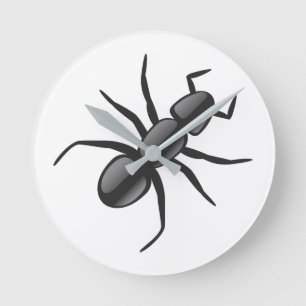 Ant Runde Wanduhr