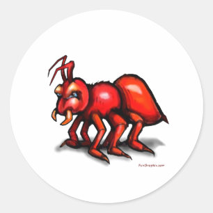 Ant Runder Aufkleber