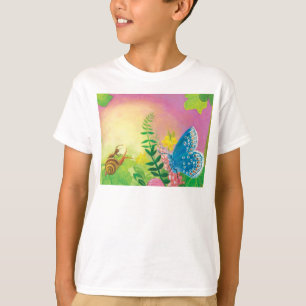 Ant, Schnecke und Chapman-Blauer Schmetterling T-Shirt