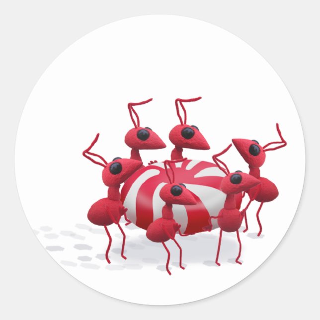 Ant und Candy Sticker (Vorderseite)