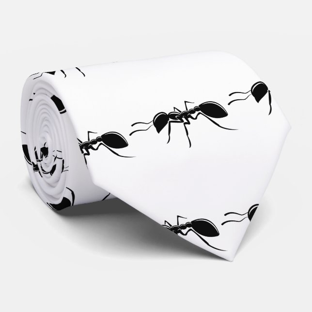 Ant zeichnend Insekt Krawatte (Gerollt)