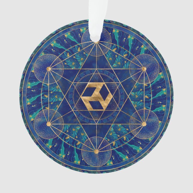 Antahkarana, Ornament der Heiligen Geometrie (Vorderseite)