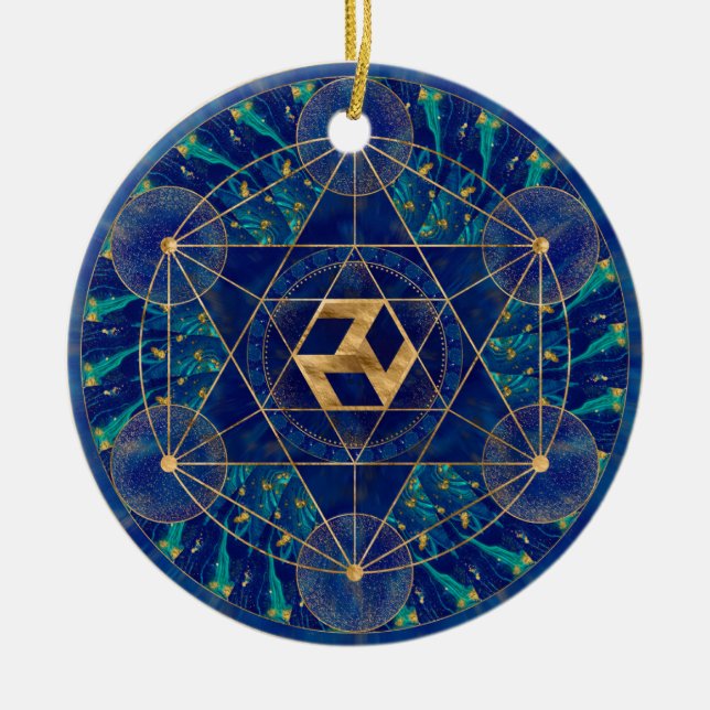 Antahkarana, Ornament der Heiligen Geometrie (Vorne)