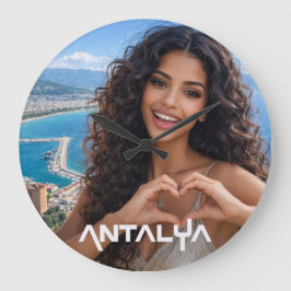 ANTALYA - TÜRKEI GROßE WANDUHR