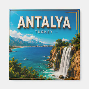 Antalya Türkei Mittelmeer Küste Historische Reise Magnet