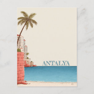 Antalya TürkeiReise Postkarte