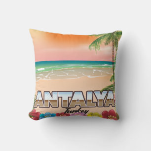 Antalya Turkey Strandposter Kissen