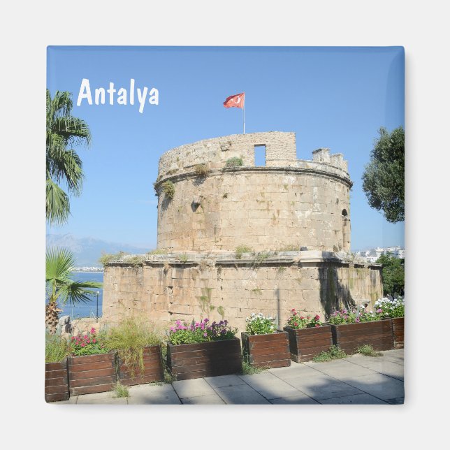 Antalya, Turquie Magnet (Devant)