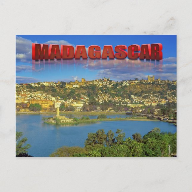 Antananarivo (Tana), Madagaskar Postkarte (Vorderseite)
