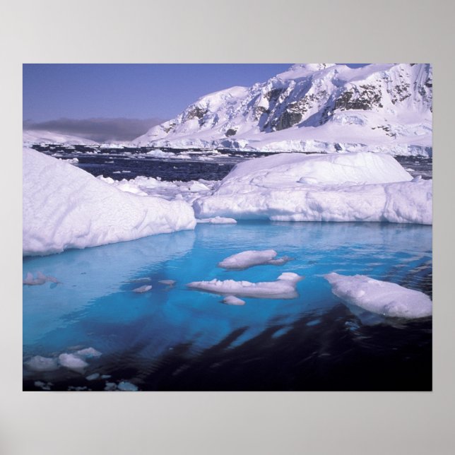 Antarctica. Expedition durch die Eisenkassen 2 Poster (Vorne)