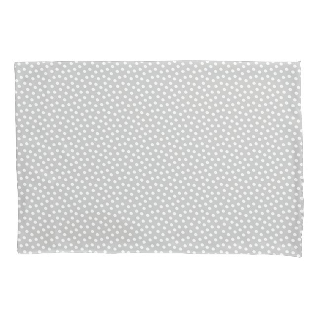 Antarctica Graue Wasserfarbe Dots Kissen Fall Kissenbezug (Vorderseite)