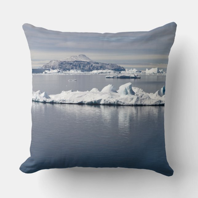 Antarctica landscape kissen (Vorderseite)