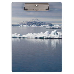 Antarctica landscape klemmbrett