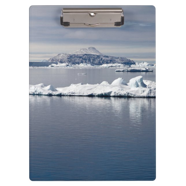 Antarctica landscape klemmbrett (Vorderseite)