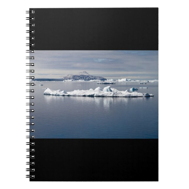 Antarctica landscape notizblock (Vorderseite)