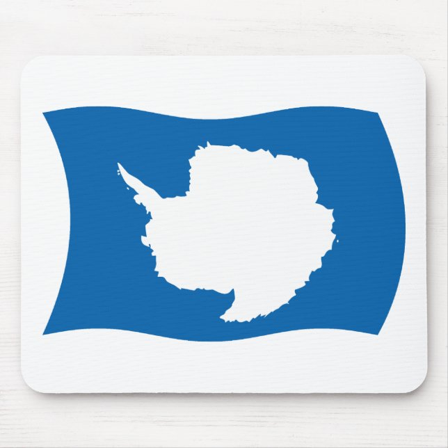 Antarktika-Flagge-Mauspad Mousepad (Vorne)