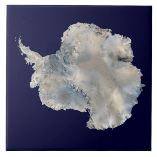 Antarktika (NASA Blue Marble-Bildmaterial) Fliese