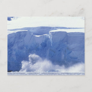Antarktika, Paradise Bay, Massive Wellenformen Postkarte