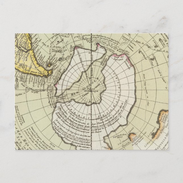 Antarktis 4 postkarte (Vorderseite)