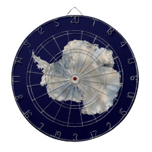 Antarktis (Blaue Marmorbildgebung der NASA) Dartscheibe