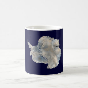 Antarktis (Blaue Marmorbildgebung der NASA) Kaffeetasse