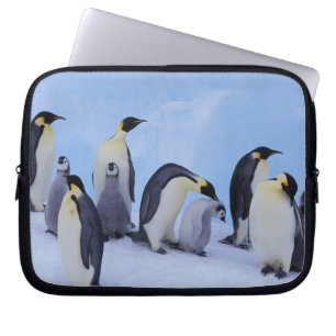 Antarktis, Emporer-Pinguine Laptopschutzhülle