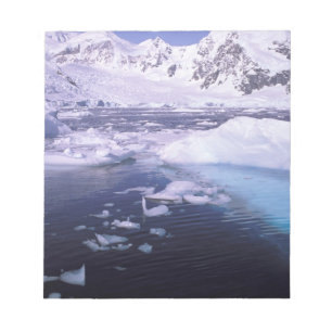 Antarktis Expedition durch Eisschilde Notizblock