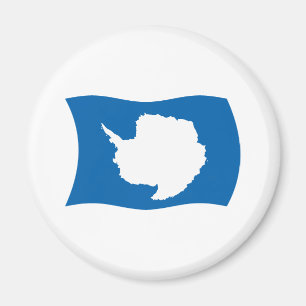 Antarktis-Flaggenmagnet Magnet