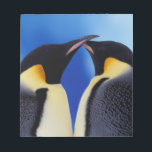 Antarktis, Kaiserpinguine Notizblock<br><div class="desc">COPYRIGHT Art Wolfe / DanitaDelimont.com | AN02 AWO0005.jpg | Antarktis,  Kaiser Penguin (Aptenodytes forsteri),  Erwachsene</div>