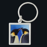Antarktis, Kaiserpinguine Schlüsselanhänger<br><div class="desc">COPYRIGHT Art Wolfe / DanitaDelimont.com | AN02 AWO0005.jpg | Antarktis,  Kaiser Penguin (Aptenodytes forsteri),  Erwachsene</div>