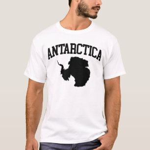Antarktis-Karte der Antarktis T-Shirt