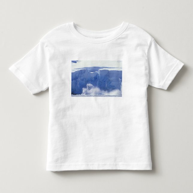 Antarktis, Paradise Bay, Massive Wellenformen Kleinkind T-shirt (Vorderseite)