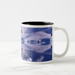 Antarktis, Paradise Bay Zweifarbige Tasse