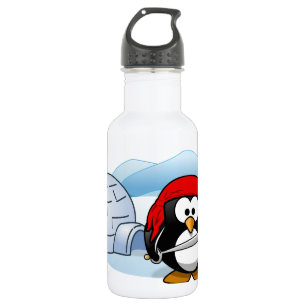 Antarktis Pitate Penguin Edelstahlflasche