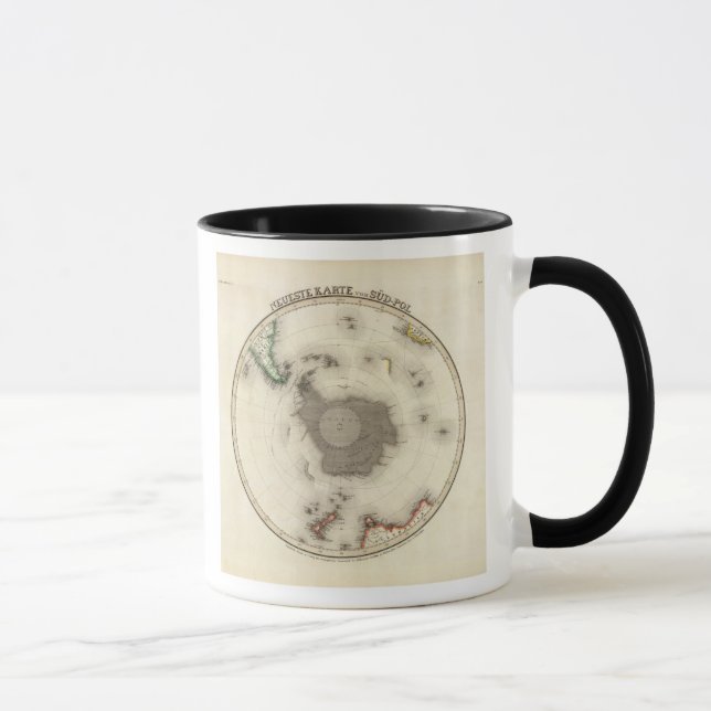 Antarktis, Südhalbkugel Tasse (Rechts)