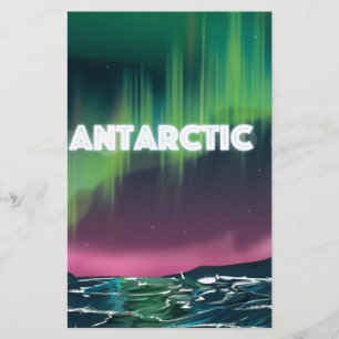 Antarktis Travel Poster Briefpapier