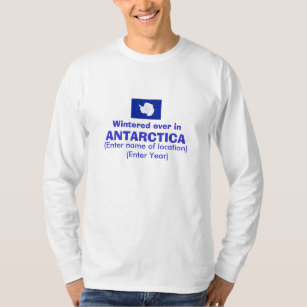 Antarktis überwintert über Shirt