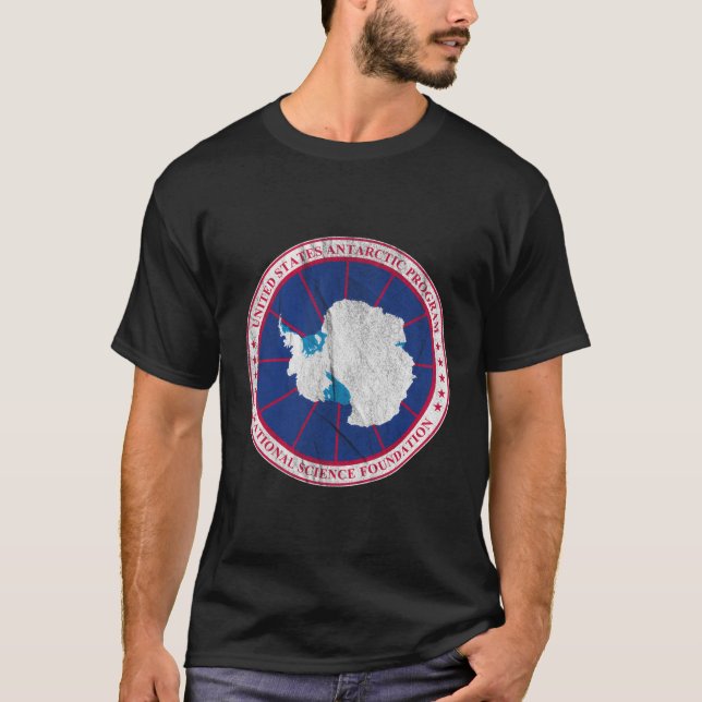 Antarktis Usa Antarktis-Programm T-Shirt (Vorderseite)