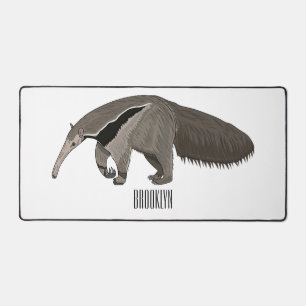 Anteater-Cartoon-Abbildung Schreibtischunterlage
