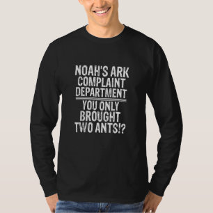 Anteater Noahs Ark Beschwerde nur 2 Ants Chri T-Shirt
