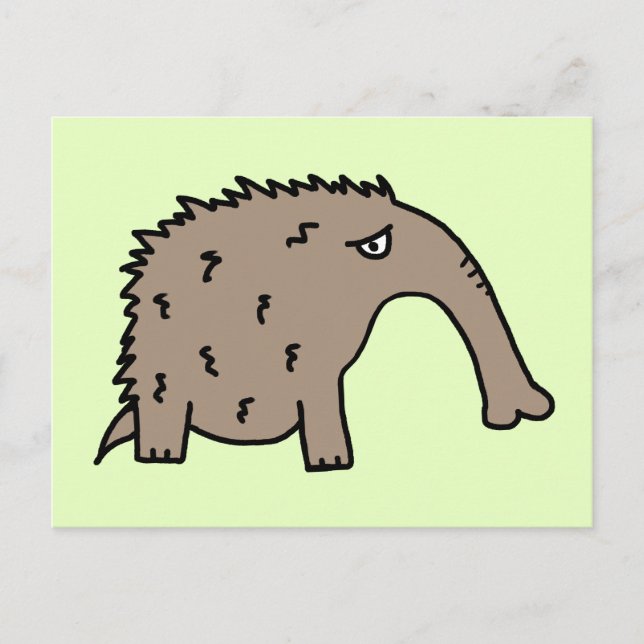 Anteater Postkarte (Vorderseite)