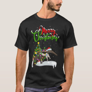 Anteater Xmas Dekorationen Santa Anteater Christm T-Shirt
