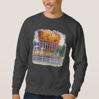 Antebellum Mansion | Feuer bricht Nottoway Resort  Sweatshirt
