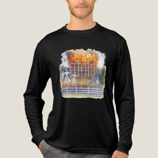 Antebellum Mansion | Feuer bricht Nottoway Resort  Tri-Blend Shirt