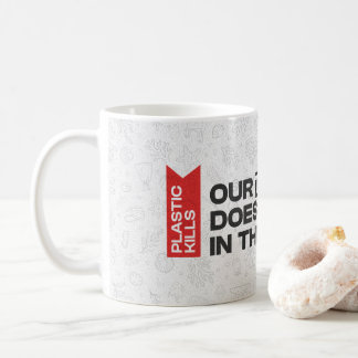 Anteil der Verschmutzung durch Plastik Kaffeetasse