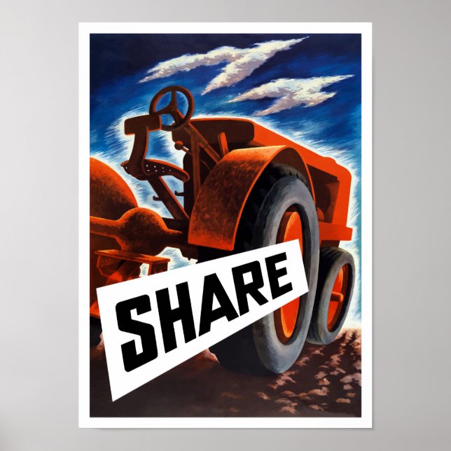 Anteil — Zweites Weltkrieg Poster (Vorne)